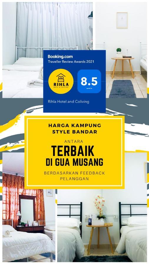 Rihla Dataran Tengah Vandrerhjem Gua Musang Eksteriør bilde